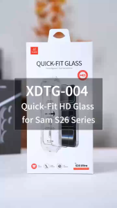 XUNDD All Clear FULL Screen Protector Tempered Glass QUICK INSTALL SAMSUNG S26 ULTRA S25 ULTRA S24 ULTRA