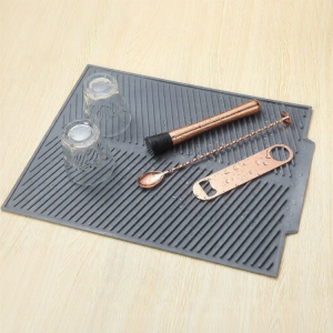 Drainable Insulating Silicone Kitchen Mat