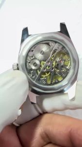 7120 Manual Movement Watch Accessories Stainless Steel 7120 Movement Watch Case DIY Accessories