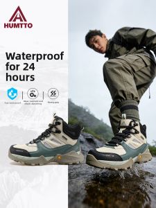 HUMTTO | Waterproof Non-slip Shock Absorbing Thick-soled Hiking Shoes