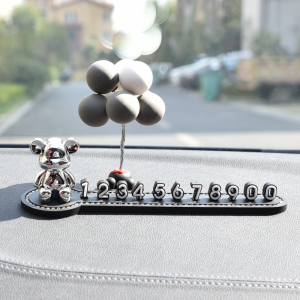 Biển Số Điện Thoại Di Chuyển Xe Ô Tô Biển Số Xe Tạm Thời Dừng Xe Ô Tô Biển Số Di Chuyển Xe Đáng Yêu Sáng Tạo Thẻ Di Chuyển Xe Nữ