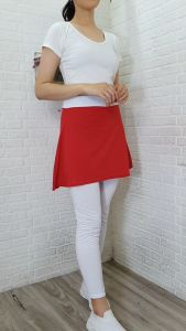 Lejing Rok Sport Merah Putih - Legging Wanita MOdel Terbaru - LEgging Viral