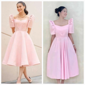 Modern Filipianiana Dress   xs to medium  classy and elegant timeless classic  timeless piece casual office or party classic piece super kapal ng tela hindi kayo magsisi our aim is to produce quality clothes premium fabric excellent quality fabric from