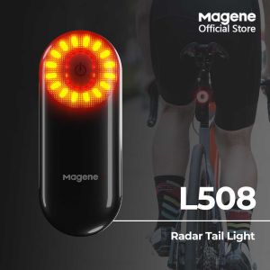 Magene L508 Bike Tail Light Bicycle Smart Rear Lighting Waterproof Brake Sensor Warning Lamp