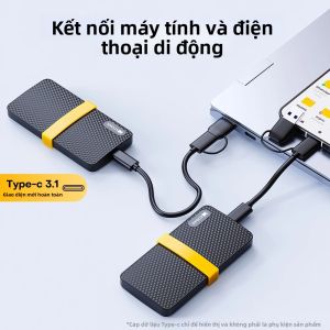 Ổ Cứng Di Động KODAK X200 1TB/512GB/256GB Type-C USB3.1 Cho Máy Tính Xách Tay Điện Thoại Thông Minh Máy Tính - Giải Pháp Lưu Trữ Tốc Độ Cao