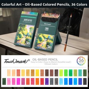 Touch mark | Artistic Water and Oil Based Colored Pencils 120 Colors