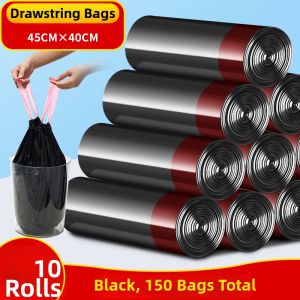 FURENJILI | Thickened Drawstring Garbage Bags Large