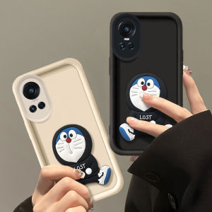 5G เคสโทรศัพท์ OPPO Reno11 รีนออโทรศัพท์ 5G รีนออ Pro รีน10 Pro และ Reno 10 ที่มีความน่ารักการ์ตูนโดราเอมอนตกแต่งปลอกซิลิโคนอ่อนนูมู่