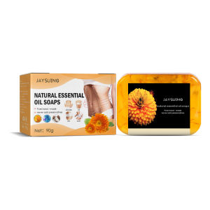 【Hot Sale】Jaysuing Natural Essential Oil Firming Soap Fat Burning Slimming Lose Weight Fast Slimming Firming Body Soap For Cellulites And Fats Lose Weight Product Slimming Body Shaper Improves Firm Pure Hand Made Belly Slimming Massage Soaps（100g）