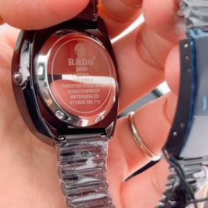 นาฬิกา แบรนหรู ซึ่งสายเลทพร้อมวันที่ สัปดาห์ ดีไซน์ที่ทันสมัย หรู ประดับเพรช พร้อมกล่องแบรนด์ 3423 มม