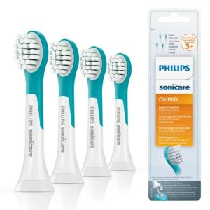 For Genuine Philips Sonicare Kids 3+ Compact Sonic Replacement Toothbrush Heads HX6034/94