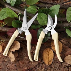 Combo 2 Kéo cắt tỉa sân vườn mạnh mẽ bằng thép không gỉ kéo chuyên dụng để tỉa hoa tỉa cành cắm hoa cây ăn quả