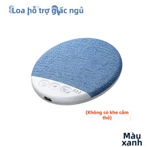Loa Gối Mini Màu Xanh Âm Thanh Stereo Có Hẹn Giờ 30/60/90 Phút Dùng Cho Phòng Ngủ Thư Giãn Dưới Gối Loa Di Động USB