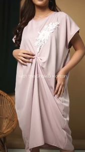 Yoenik Apparel Kiya Kaftan Dress - Midi Kaftan - Baju Lebaran