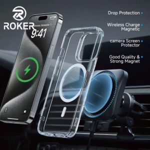 CASE ROKER MAGSAFE MILITARY SAMSUNG IPHONE MAGNET WIRELESS ORIGNAL BY ROKER