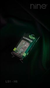 Lampu LED Utama Motor H6 12W PUTIH DC Bifocus Lens Bebek Matic Mio Beat Supra Vario LS1 - LUXIMOS