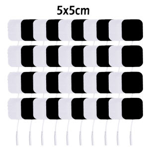 TENS Electrode Pads Reusable Latex-Free Replacement Pads Skin-Friendly Self-Adhesion Muscle Stimulation Electrotherapy Patches