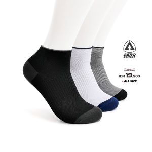 Aerostreet Socks Sport Cleosa - Kaos Kaki Pria Wanita 1H000