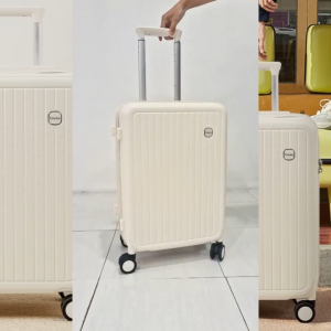 Danke Explorer 24inch A7086-24 - Koper 24in Buka Samping Anti Gores Baret Pecah Tahan Banting Peyok Ringan 4 Roda Kuat Putar 360 derajat Bagasi Pesawat Tas Traveling Makeup