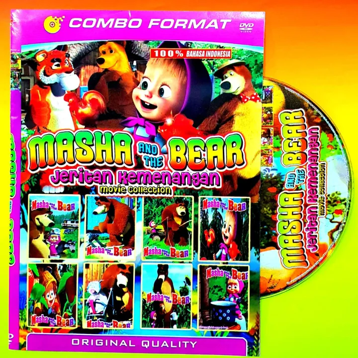 KASET DVD FILM MASHA AND THE BEAR TERBARU FILM ANAK KARTUN TERBARU