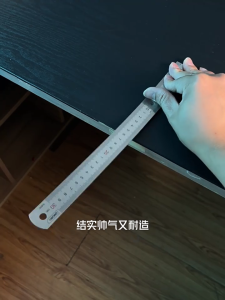 High-Quality Metal Stainless Steel Ruler for Precise Measuring 15/30/50cm Length with Clear Markings
