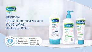 Cetaphil Baby Gentle Wash & Shampoo (Hair & Body) Sabun dan Sampo Bayi 230 | 400 Pump (BPOM)