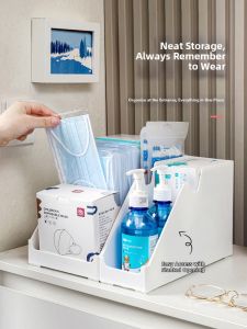 YA JIA LI JIA | Mask & Alcohol Storage Organizer High Capacity