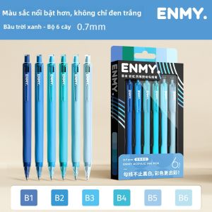 ENMI | Bút Viền Màu Nhựa Acrylic Click Type
