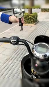 Universal Bicycle Rearview Mirror 360° Rotatable Wide-angle Convex Mirror For Mountain BikeBike Accessory