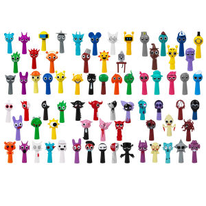 【New Arrival】 12Pcs Colorful Action Figures Toy Set for Kids Kids Miniature Doll Models for Collecting and Creative Play