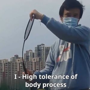 4U G5 24lbs Badminton Racket Original Carbon Fiber Professional Training High Tension Single Racket with 3 shuttlecocks