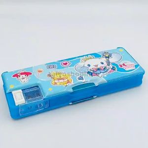 TAIYO Tempat Pensil Magnet Karakter Pencil Case Kuromi Melody Stationery Perlengkapan Sekolah ATK