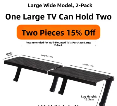 MOMIAN | TV Top Storage Shelf No-Drilling Required