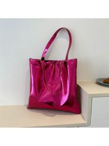 Túi Tote Laser Màu Kẹo Túi Xách Nữ Túi Xách Học Sinh Túi Mua Sắm Thời Trang Túi Tote Di Chuyển Bằng Vải Polyester