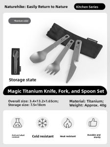 NatureHike | Portable Camping Cutlery Set