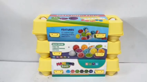 12PCS Matching Egg Toys | Color & Shape Sorting Learning Eggs | Fine Motor Skills | Birthday Gift for Kids