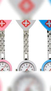 Doctor Pendant Pocket Quartz Watch Portable Nurse Pocket Watch with Luminous Pointer Fashion Electronic Hanging Pocket Watch