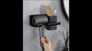 [SẢN PHẨM HÍNH HÃNG] Giá Treo Máy Sấy Tóc Nhập Khẩu Hàng Loại 1 Bền Đẹp. Lắp đặt dễ dàng không cần khoan tường