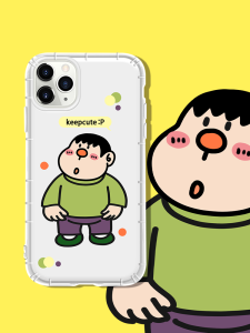 Aunty Fafa Original Design Fat Tiger InsiPhone15 Cute Personality Mobile Phone Case Apple Compatible TPU Protective Cover