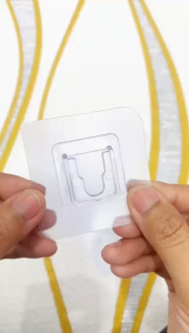 Gantungan Dinding 1 Set Tempel Tembok Transparant Socket Hook Serbaguna Tempel Plus Minus Double Tape Serbaguna Murah Import