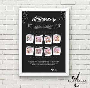 Gift Ultah / Kado Ulang Tahun / Cetak Foto Plus Bingkai Foto / Bingkai Wisuda / Bingkai