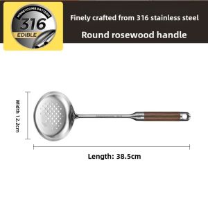 COOKER KING | 316 Stainless Steel Large Slotted Spoon