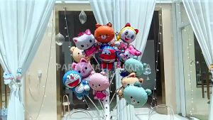 Grosir Balon Foil Karakter Mini Animal & Perlengkapan Dekorasi Ulang Tahun