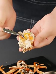 Stainless Steel Crab Cracker Set 3pcs Seafood Tools Crab Crackers Nut Cracker Forks Set Tools Kitchen Accessories