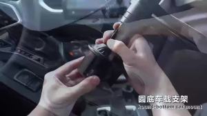 Car Cup Phone Holder Stand Mount Tray 360 Degree Rotation Table Slot Food Organized Adjustable Drink Accesories