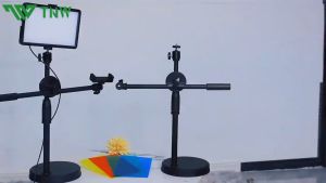 [Original 24 hours delivery]Fill Light Tripod With Phone Holder For Phone Desktop Stand Professional Overhead Shooting Selfie LED Light For Live Streaming Video
