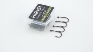 Móc Câu Không Ngạnh Hirisi 100 Chiếc Phủ PTFE Thép Carbon Cao Cấp Dùng Cho Câu Cá Chép Dụng Cụ Câu Cá Chất Lượng Cao Có Mắt Xích.