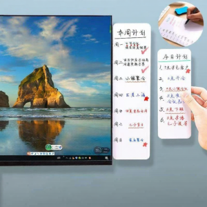 JIFANPAUL | Dual-Sided Magnetic Whiteboard for Desktop Notes