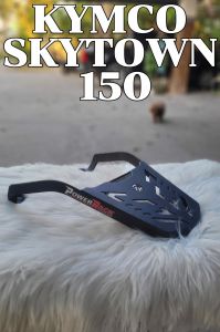 KYMCO SKYTOWN150 / SKYTOWN 150 / TOPBOX BRACKET / STAY GRAB BAR / LASER CUT PLATED / HEAVY DUTY / LIFETIME WARRANTY