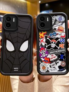 For Mi Xiaomi Redmi A1/A2 + Phone Case Poco C50/C51 Silicon Carbide All Wrapped Cartoon Protective Case Cute Silicone Soft Case